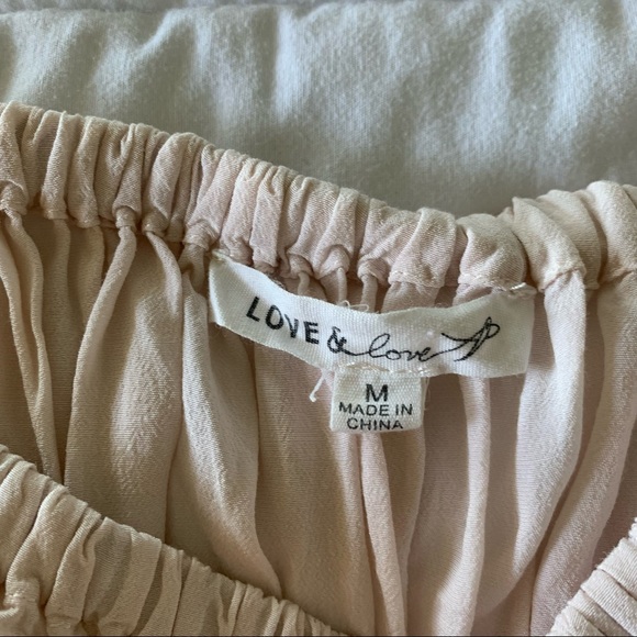 Light pink puffy tube top - Picture 5 of 5